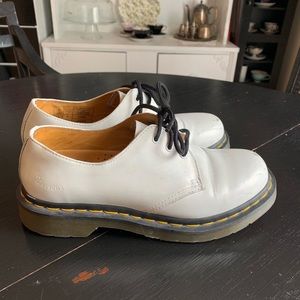 Dr. Martens white 1461 oxfords